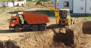 Котлован для дома Полевской, цена от 306 руб./м3.