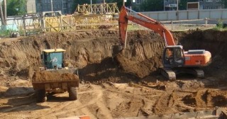 Котлован для дома Полевской, цена от 306 руб./м3.